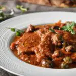 牛肉のピッツァヨーラ　カルネ・アッラ・ピッツァヨーラ　carne alla pizzaiola