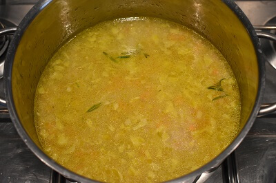 レンズ豆のスープ zuppa di lenticchie