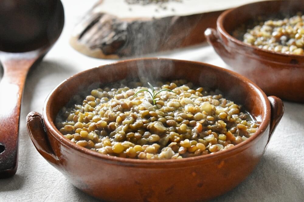 レンズ豆のスープ zuppa di lenticchie