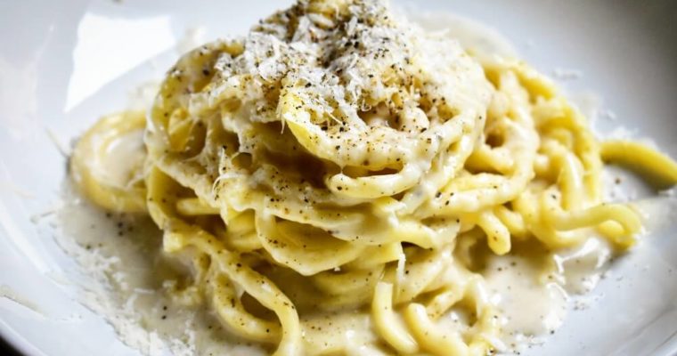 カチョエペペ　レシピ CACIO E PEPE