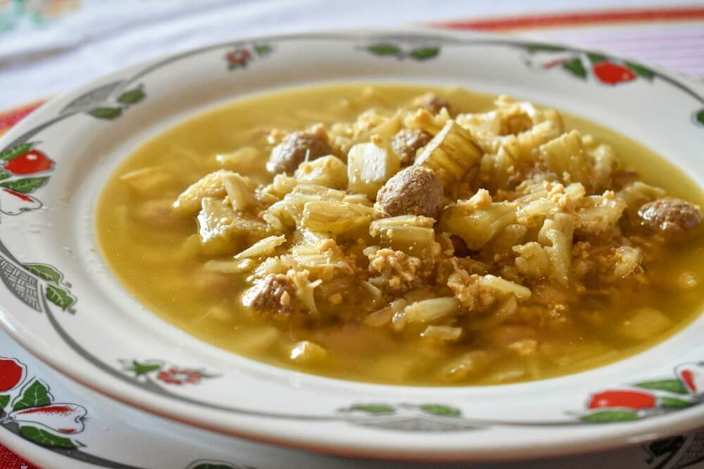 Cardone (zuppa di cardi abruzzese)
