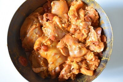 pollo al curry alla srilankese スリランカ風ココナッツカレー