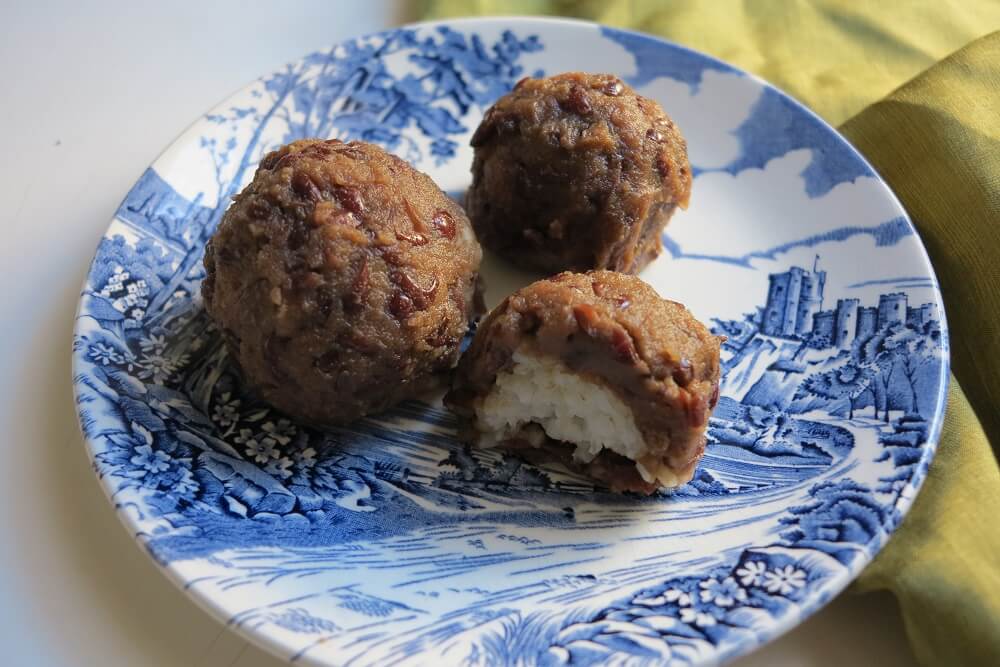 ohaghi (dolci tradizionali giapponesi)
