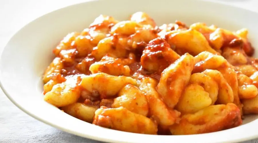 gnocchi トマトソースのニョッキ