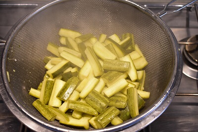 zucchini sott'olio ズッキーニのオイル漬けの作り方