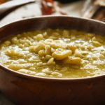 そら豆と麦のスープ　zuppa di fave e orzo