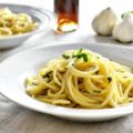 spaghetti con colatura di alici koコラトゥーラのスパゲッティ