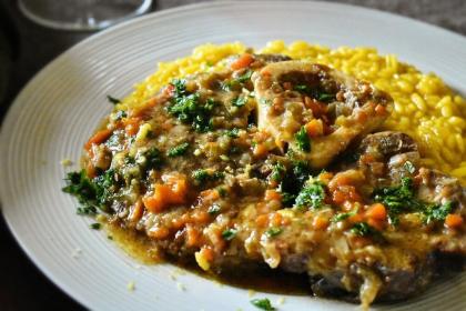 オッソブーコ　ossobuco alla milanese