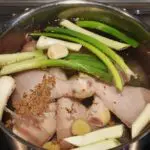 brodo di pollo cinese 鶏ガラスープの作り方　中華出汁