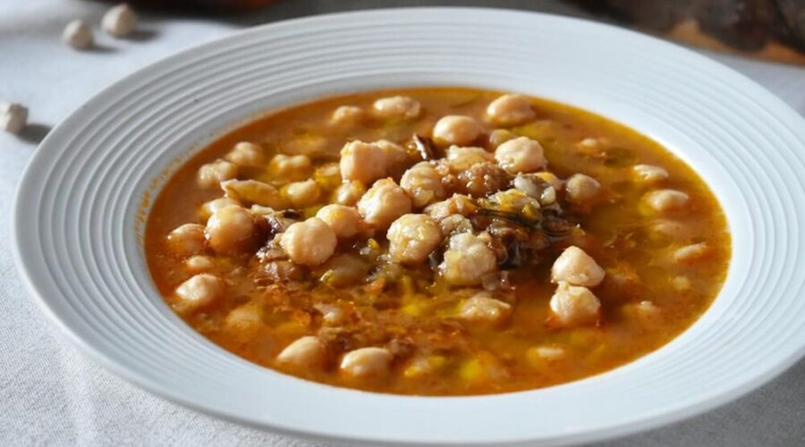 zuppa di ceci / ひよこ豆のスープ