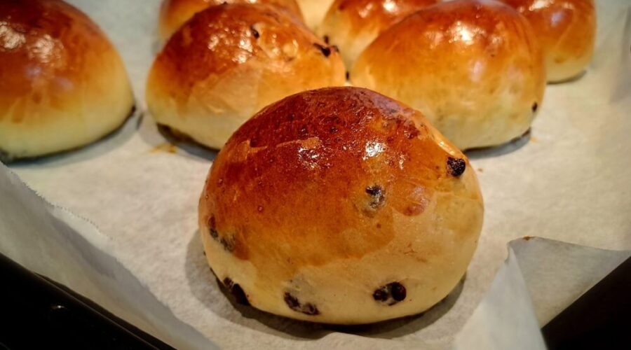 パンゴッチョリ風チョコチップパン / pan goccioli ricetta